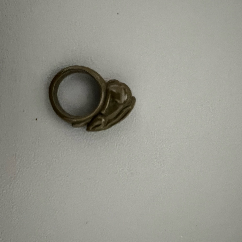 Marc Jacobs Olive Green Ring